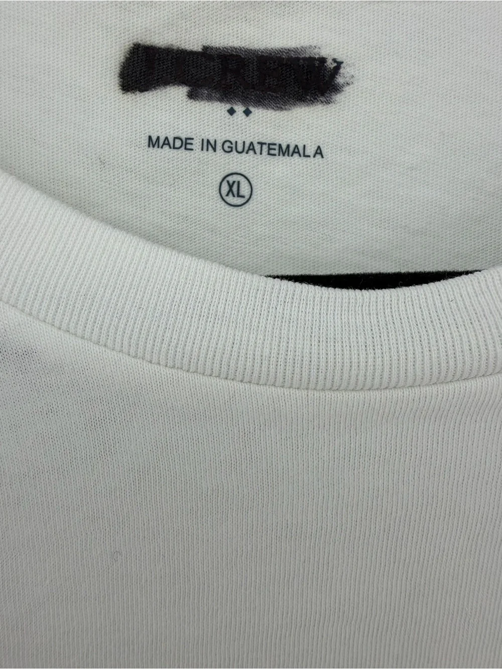J.Crew Factory Mens XL Long Sleeve T-Shirt Jolly White Graphic⁠